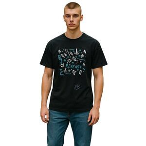 Mr. Beast Signed Black T-Shirt Size M